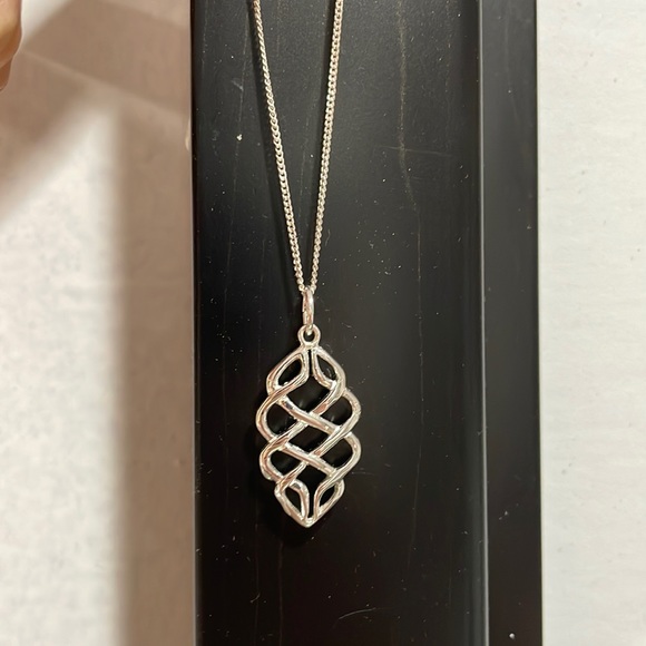 Jewelry - Silver infinity necklace and chain